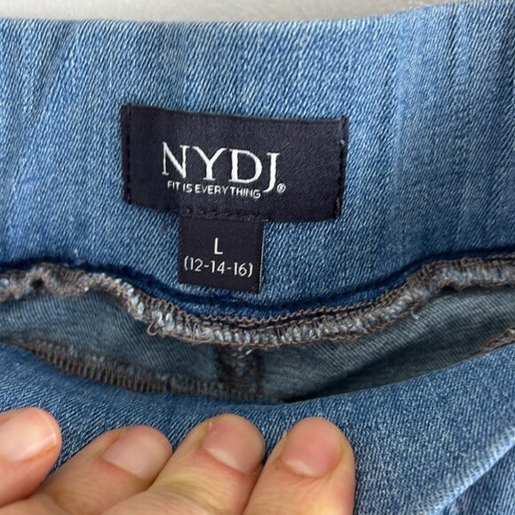 NYDJ Clean Everly Pull-On Elastic Waist Denim Jeans - Picture 5 of 9